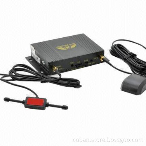 External Antenna TK107 Car GPS Tracker with Two-way Call, Supports GPRS Data Transmission